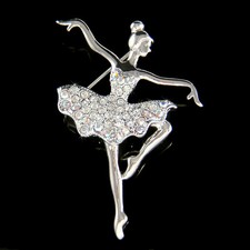 Ballerina mit Swarovski