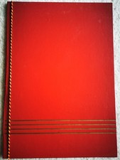 DDR Urkundenmappe rot A4  neutral ohne Emblem