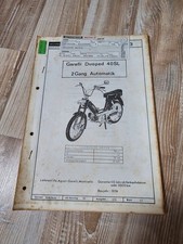 Garelli Duoped 40SL Ersatzteilliste