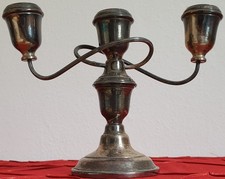 " alter  3 armiger Kerzenleuchter (546gr.) "