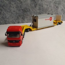 siku 3724 Garagentransporter Mercedes  Actros Tieflader - 1:55 - mint - 90 iger