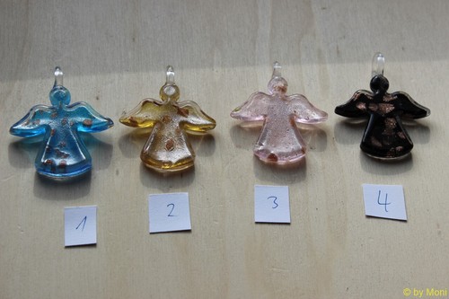 Anhänger engel aus murano - anhänger,