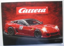 Carrera Katalog Zeitschrift  2011 Nummer 70812 mit Aufkleber 