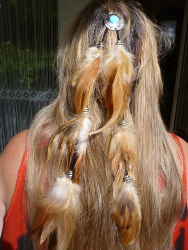 Boho hippie feder - boho,