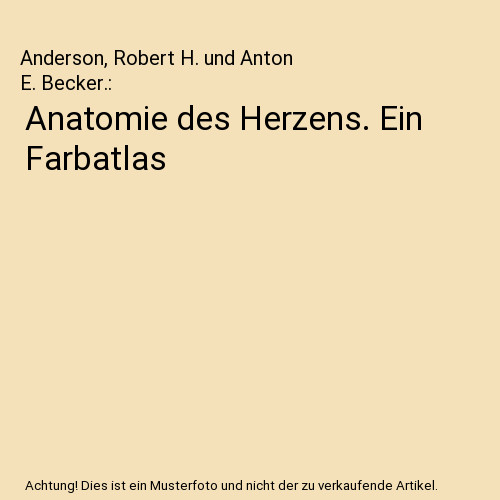 Anatomie des herzens ein - des,