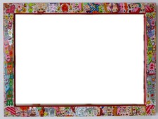 JAMES RIZZI *** SPIEGEL GROß / ROT *** LIMITIERT 999 STÜCK ! TOP RARITÄT !