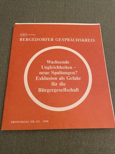 Bergedorfer gesprächskreis - bergedorfer,