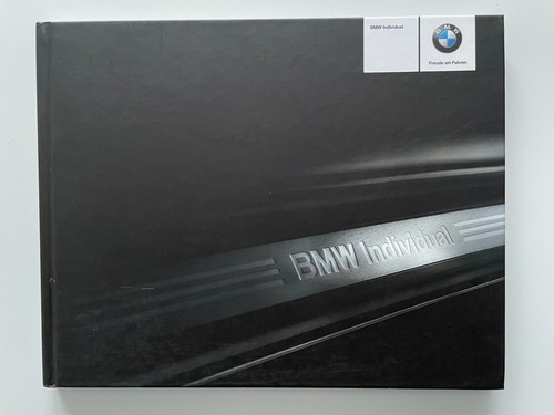 Bmw individual prospekt von - individual,