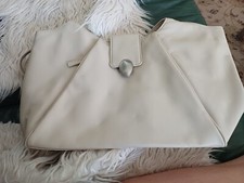 elegante Tasche Leder PAMELA GERMANY creme