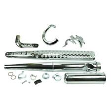 Enduro Auspuff chrom hoch