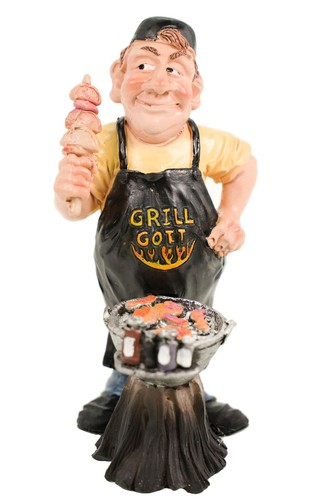 Funny job grillgott - funny, figur