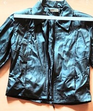 Kunstleder Jacke Schwarz M Jessy Line