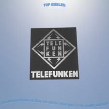 Telefunken emblem gequetscht - emblem,