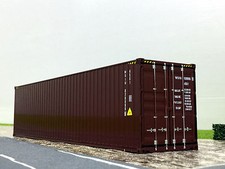 40 Fuß Container in braun