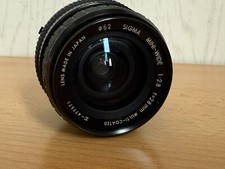 Analoges Weitwinkelobjektiv Sigma 28 mm für NIKON