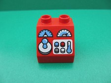 Lego Duplo Motivstein rot