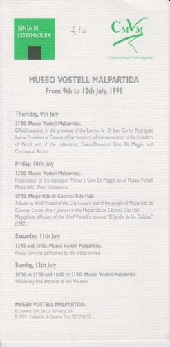 Fluxus gino maggio - fluxus, en