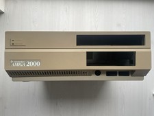 Commodore AMIGA 2000 Gehäuse•mit LED Modul+Laufwerksschlitten•sehr g.Zustand#BG1