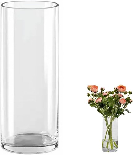 Glas blumenvase zylinder - blumenvase,