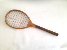 Alter kleiner Tennisschläger um 1910 tennis racket Holz
