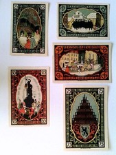 Banknoten, Notgeld, Stadt