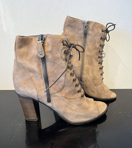 Neuwertige samt peeptoe - neuwertige,