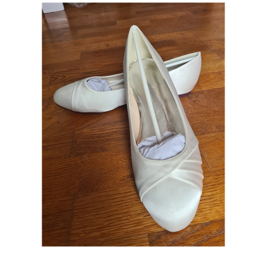 Ballerinas brautschuhe satin - satin,