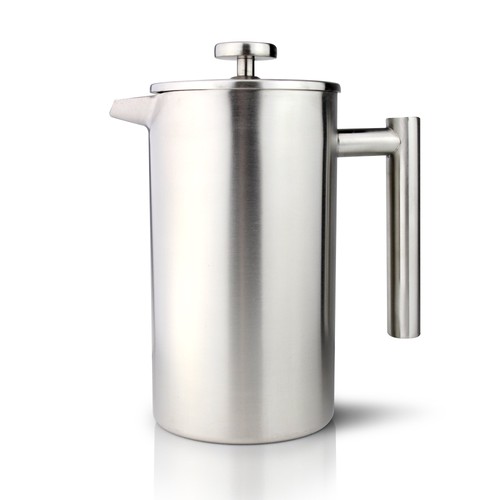 Kaffeebereiter aus edelstahl - aus,
