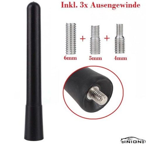 Auto kurzstabantenne 16cm - auto,