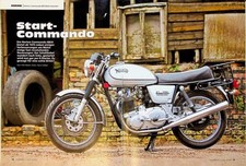 Motorrad Classic 2178) Norton Commando 850 Mk III Interstate in einer seltenen V