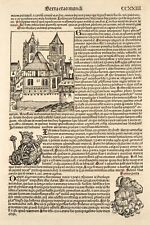 Schedel Weltchronik 1493 Blatt