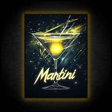 LED Leuchtbild - Martini