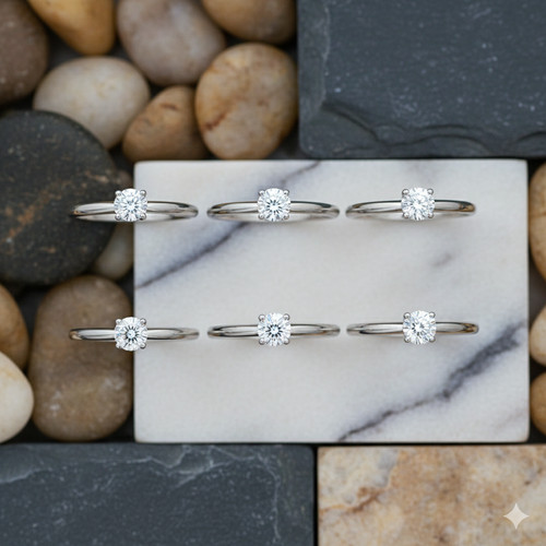6er set ring sterlingsilber - set,