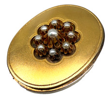 10K Gelbgold Brosche mit