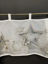 Scheibengardine Weihnachten