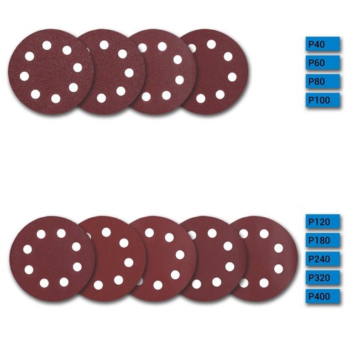 10x exzenter schleifscheiben - 10x,