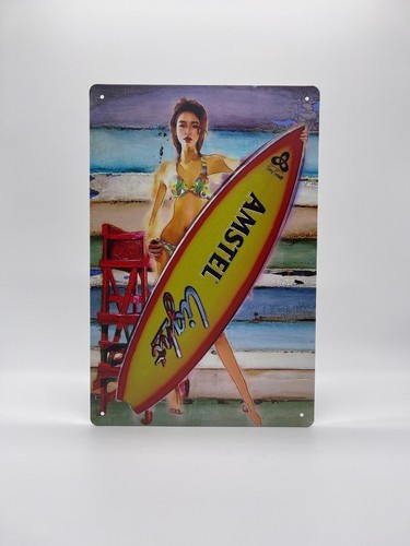 Blechschild amstel light - blechschild,