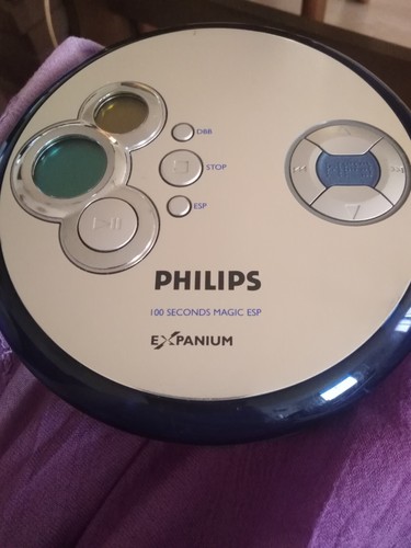 Philips discman tragbarer - philips, /