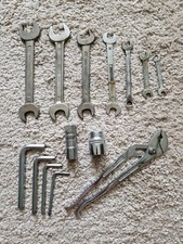 Konvolut Hazet Dowidat Gedore Drop Forged Steel Werkzeug Wasserpumpenzange Nuss