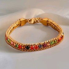 Edles gold tennis - gold,