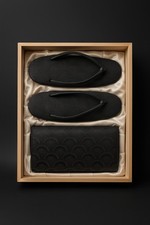 Luxus Zōri & Tasche Set –