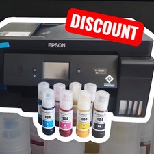 8 PACK Sublimationstinte universell passend für alle Epson EcoTank Drucker