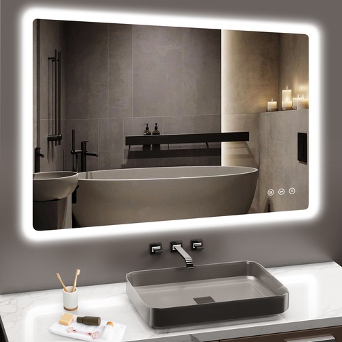 Led bad spiegel mit - led,