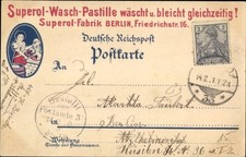 Ak Berlin Mitte, Reklame, Superol-Wasch-Pastille, Friedrichstraße 16 - 11136781