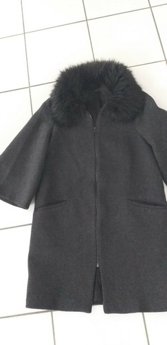 Zara wintermantel grau - s,