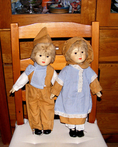 Deko sammel puppen pärchen - deko,