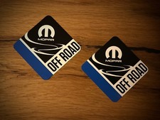 2x MOPAR Aufkleber Vintage
