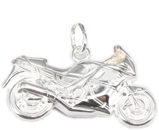 Pendant Motorcycle Silver 925
