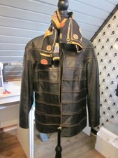 Damen Luxus Lederjacke Mc