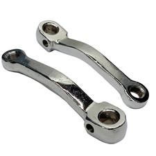 Chrome pedal arms for vespa - arms,